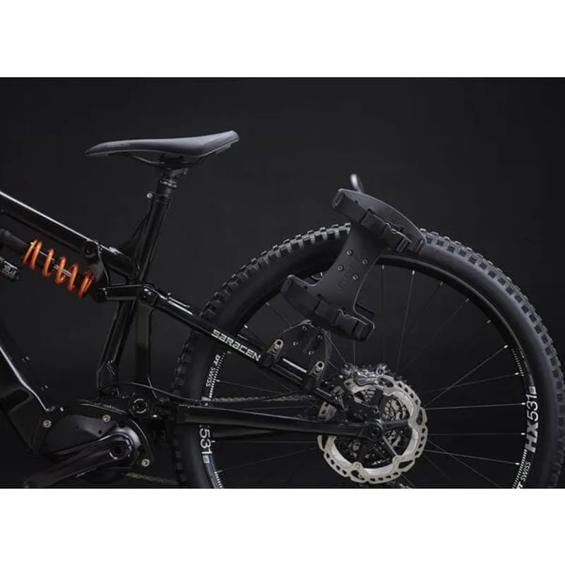 Aeroe Spider Rear Drybag Cradle - Black-5